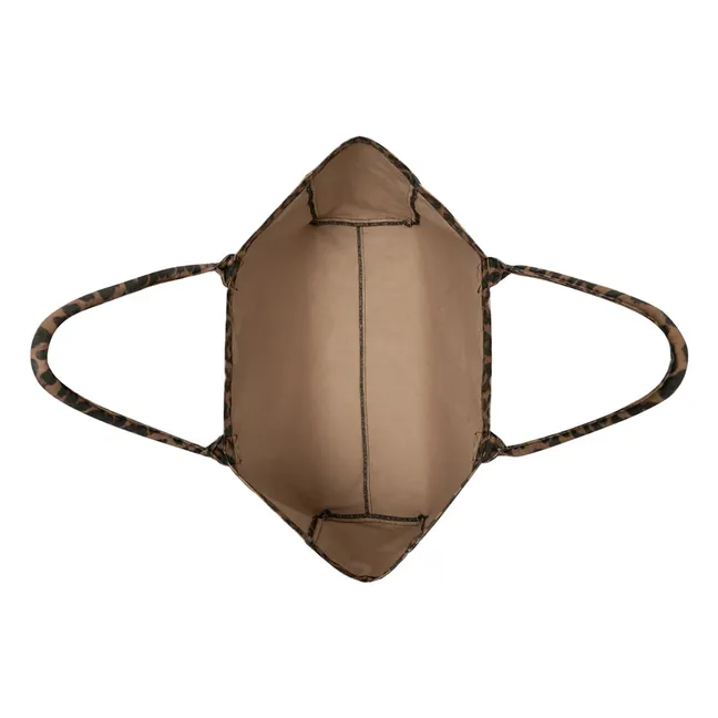 Cabas Leo Léopard | Marron