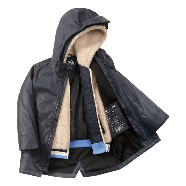 Chaqueta impermeable Snake Pit 3 en 1 | Azul Marino