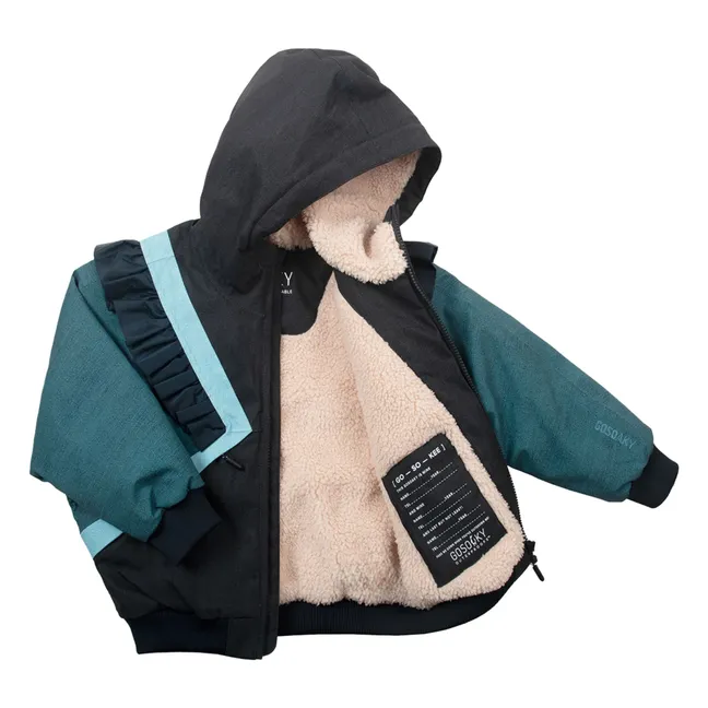 Wasserdichte Jacke Smiling Dove | Blau