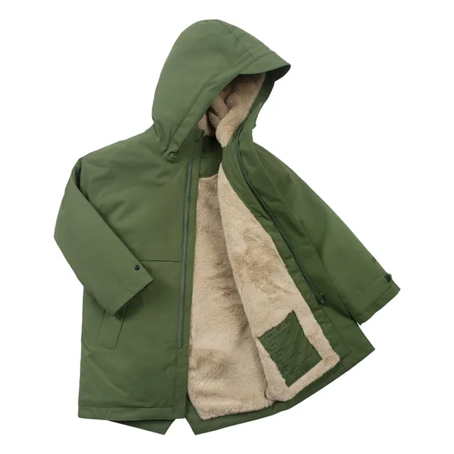 Wasserdichter Parka Desert Fox | Khaki