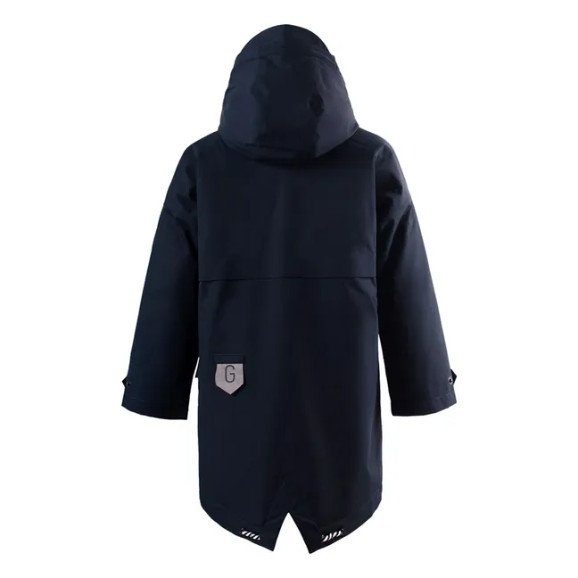 Parka Imperméable Desert Fox | Bleu marine