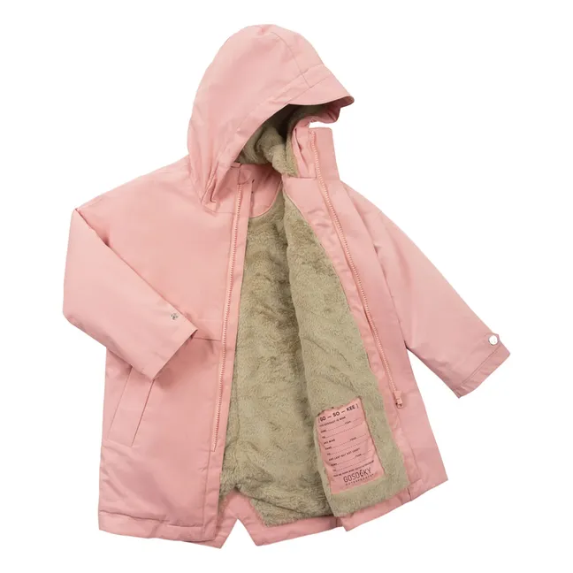 Parka Imperméable Desert Fox | Rose