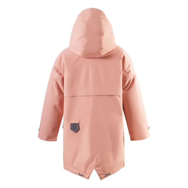 Parka Imperméable Desert Fox | Rose