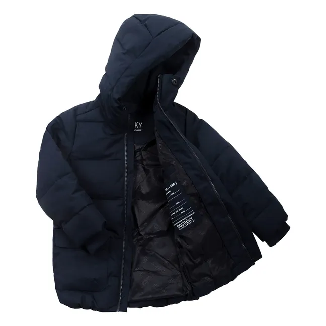 Doudoune Imperméable Tiger Eye | Bleu marine