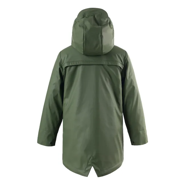 Veste Imperméable 3 en 1 Snake Pit | Vert kaki