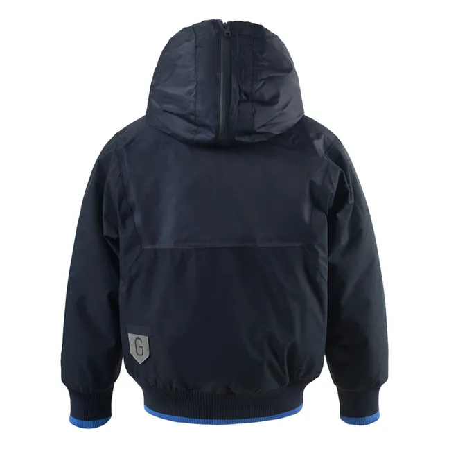 Tiger Feet waterproof jacket | Blue
