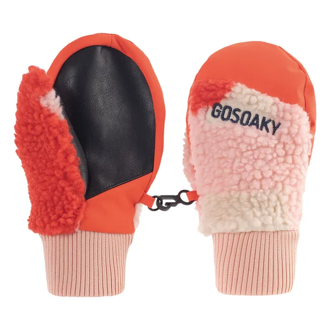 Donkey Work mittens | Red