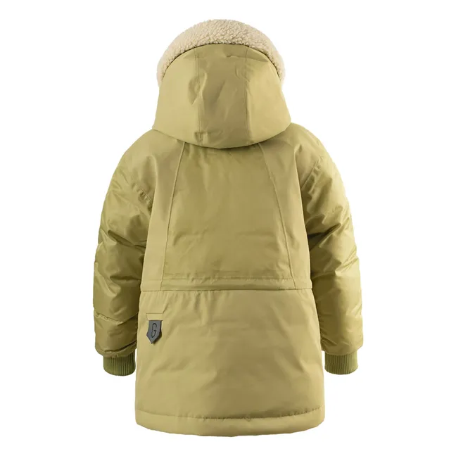 Parka Imperméable Funny Frog | Vert pâle