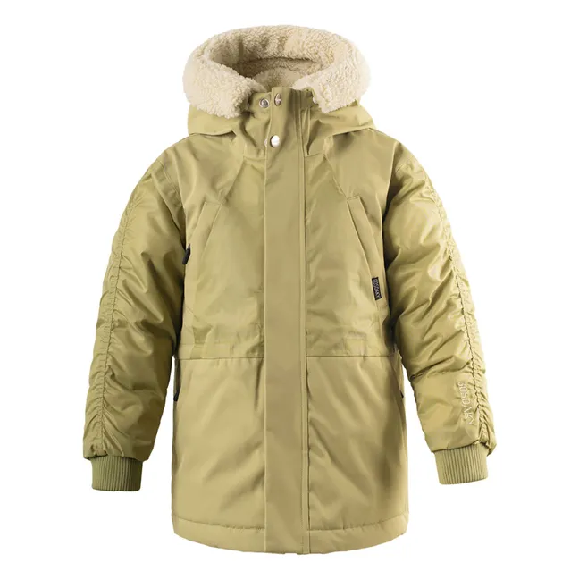 Funny Frog waterproof parka | Pale green