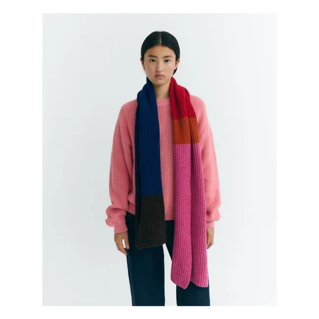 Echarpe Yellowstone Ghede Laine | Rose