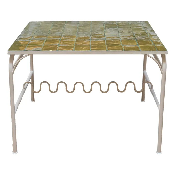 Table céramique Dolores  | Vert kaki- Image produit n°0
