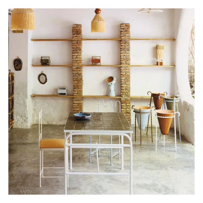 Table céramique Dolores | Vert kaki