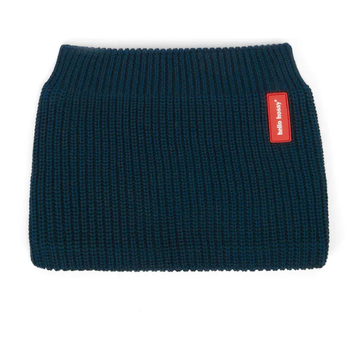 Tour de cou Cocoon Polo Coton Bio | Bleu- Image produit n°0