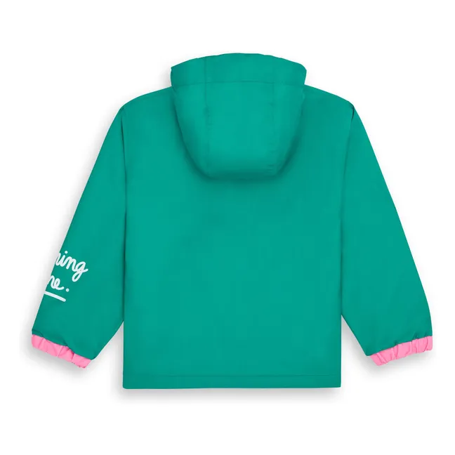 Veste Imperméable | Turquoise