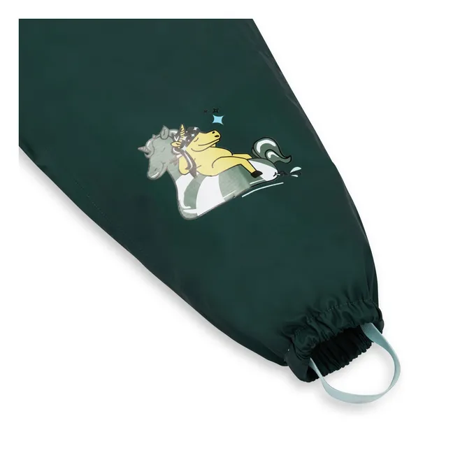 Salopette Captain Rain | Verde foresta