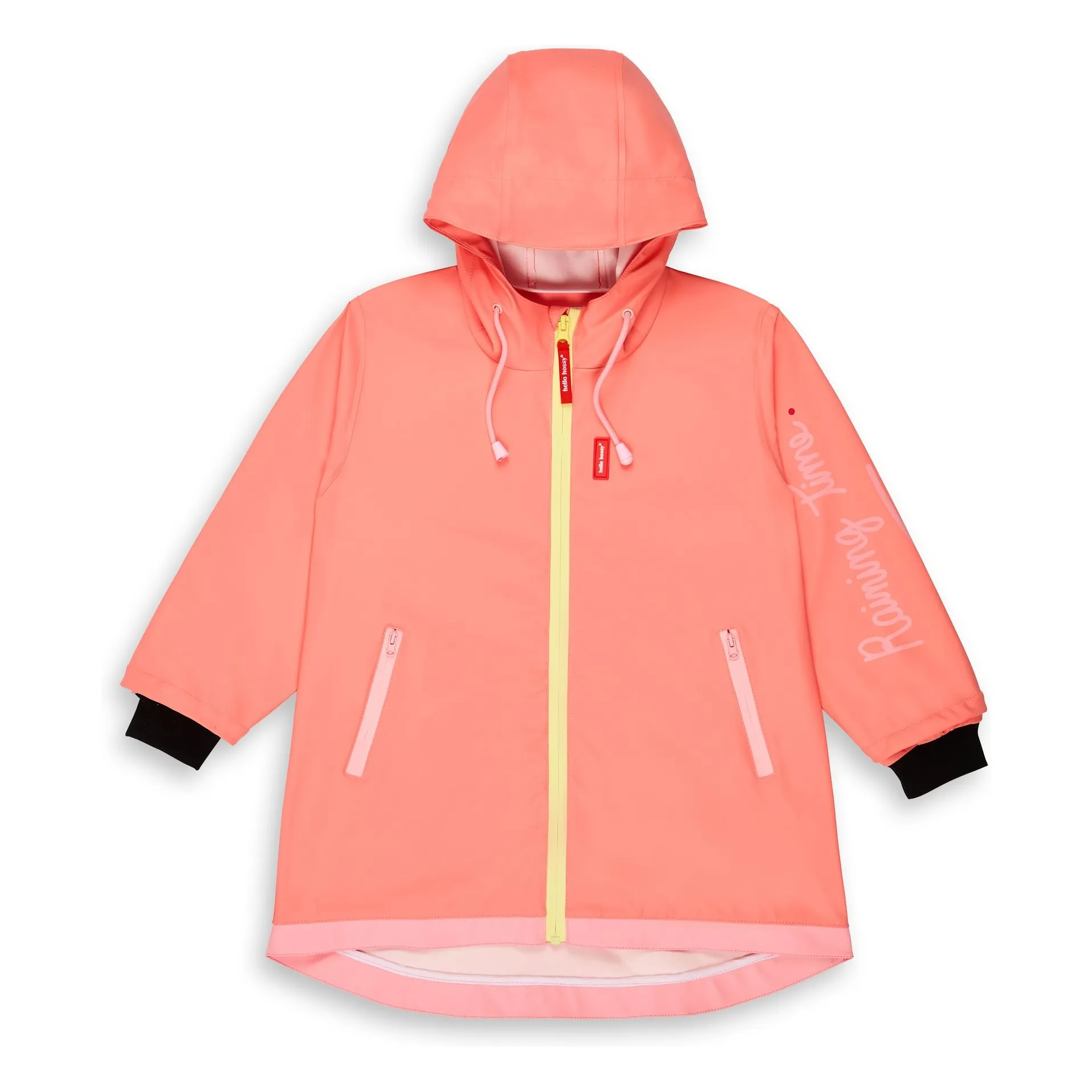 Hello Hossy Pink Raincoat
