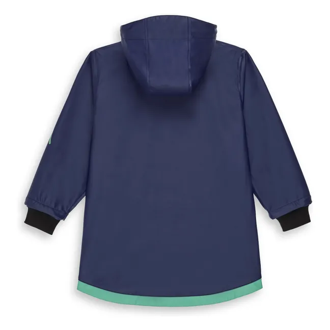 Raincoat | Navy blue