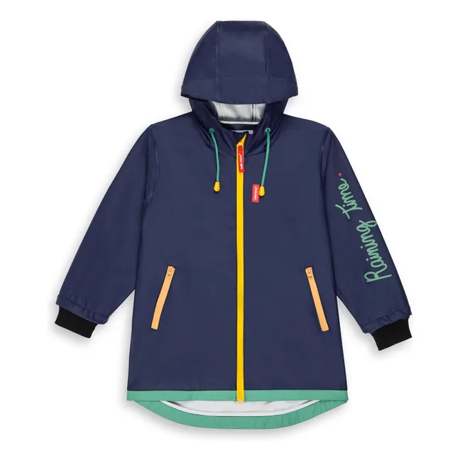 Raincoat | Navy blue