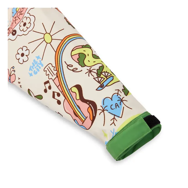 Poncho Imperméable San Francisco | Ecru