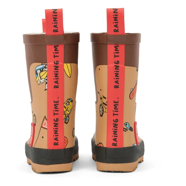 Mascots Ride Regenstiefel | Braun