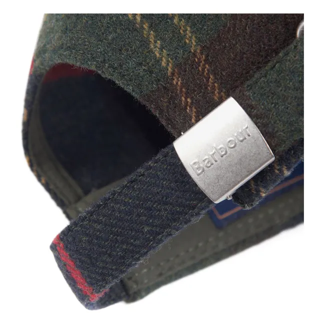 Galingale Tartan-Mütze  | Grün