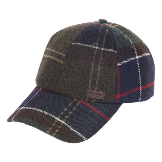 Gorra de tartán Galingale  | Verde