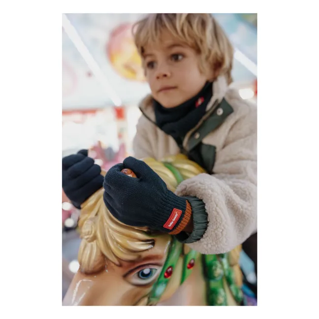 Gants Handy Polo Coton Bio | Bleu