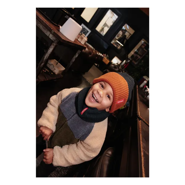 Tour de cou Cocoon Polo Coton Bio | Bleu