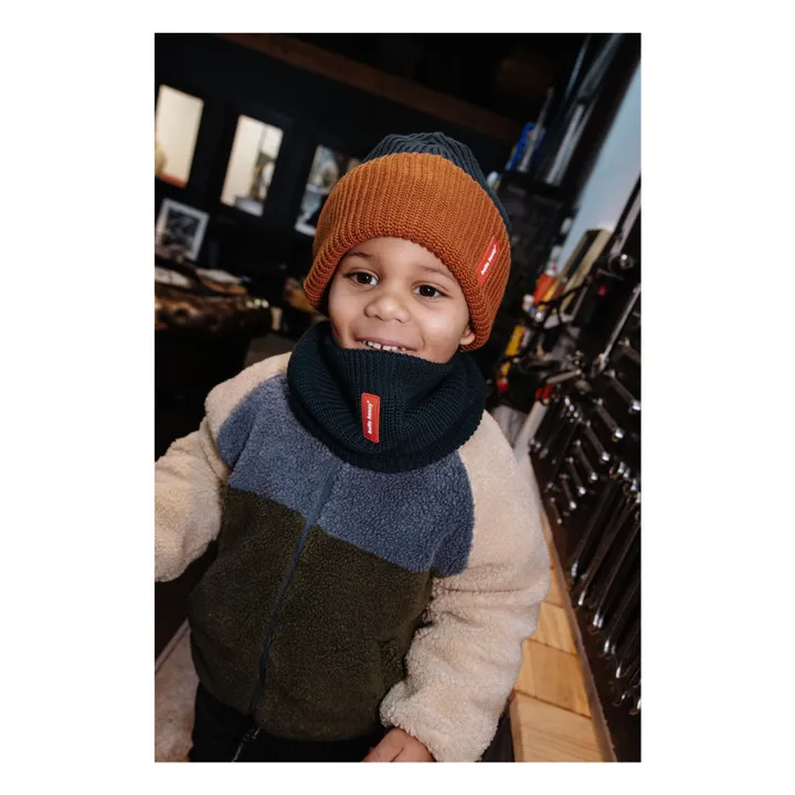 Tour de cou Cocoon Polo Coton Bio | Bleu- Image produit n°1