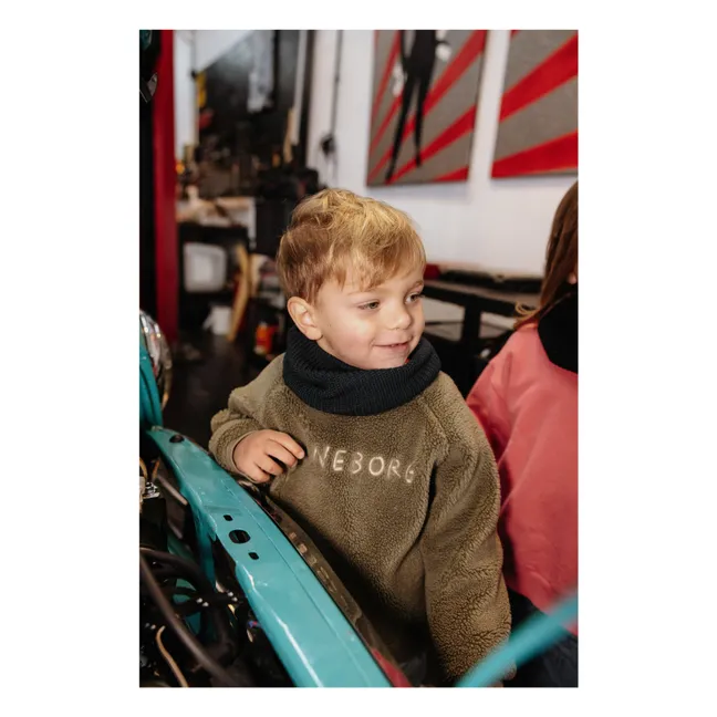 Tour de cou Cocoon Polo Coton Bio | Bleu