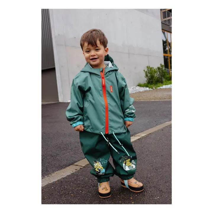 Veste Imperméable | Vert- Image produit n°7