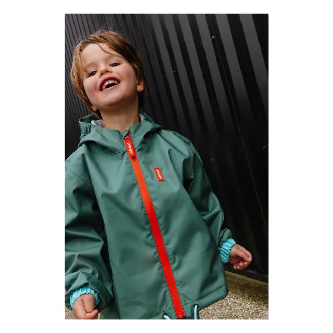 Giacca impermeabile | Verde