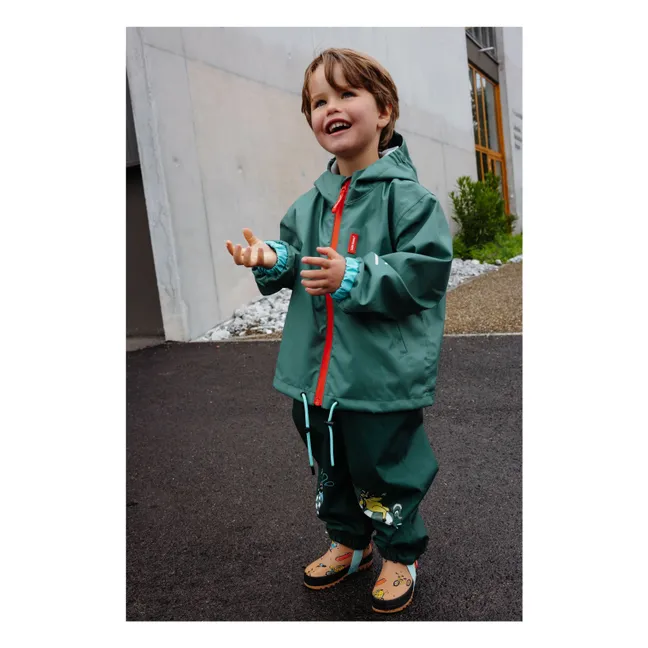 Salopette de Pluie Captain | Vert sapin