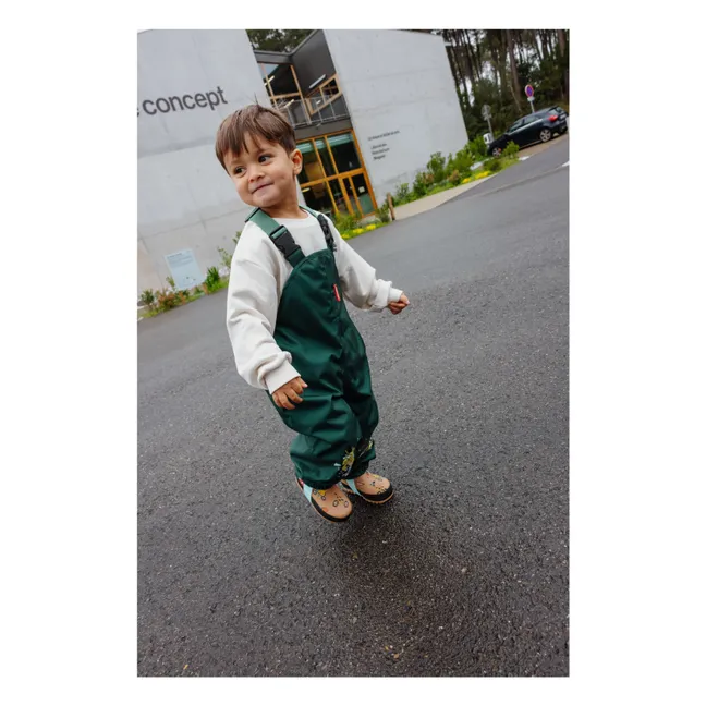 Salopette Captain Rain | Verde foresta