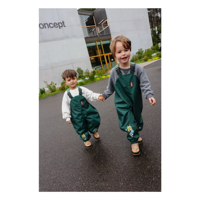 Salopette Captain Rain | Verde foresta