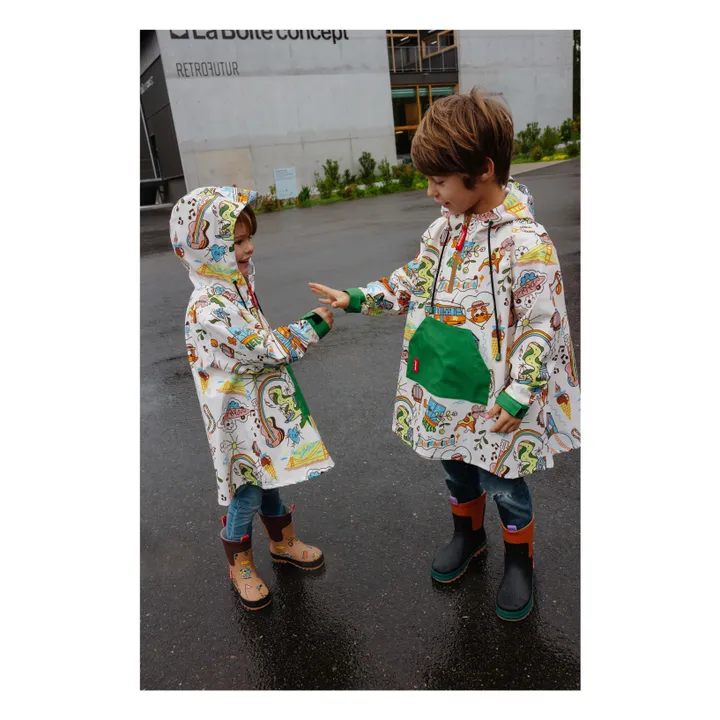 Poncho Imperméable San Francisco | Ecru- Image produit n°6