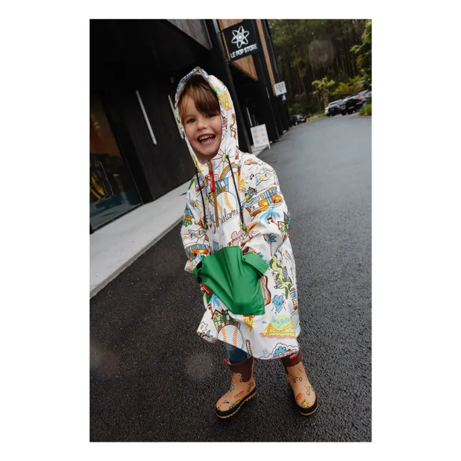 Poncho Imperméable San Francisco | Ecru