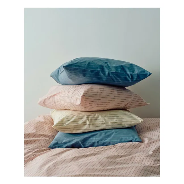 Fineline pillowcase | Blue