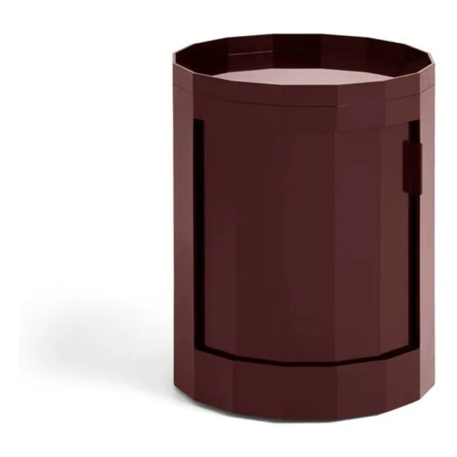 Meuble de rangement Facet H49 cm | Burgundy