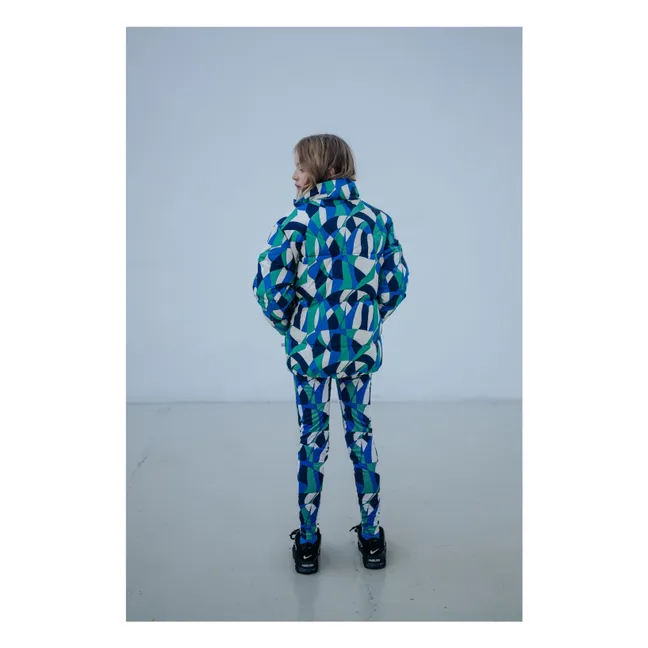 Chaqueta de plumón de fibra reciclada | Azul