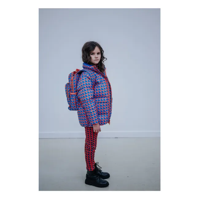 Legging Cœurs Coton Bio | Sanguine