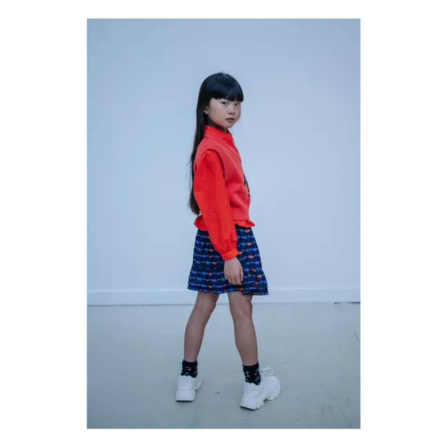 Blouse Coton Bio | Orange