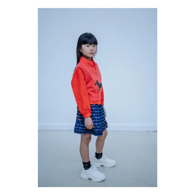 Blouse Coton Bio | Orange