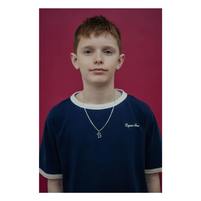 T-shirt Coton Bio | Bleu marine