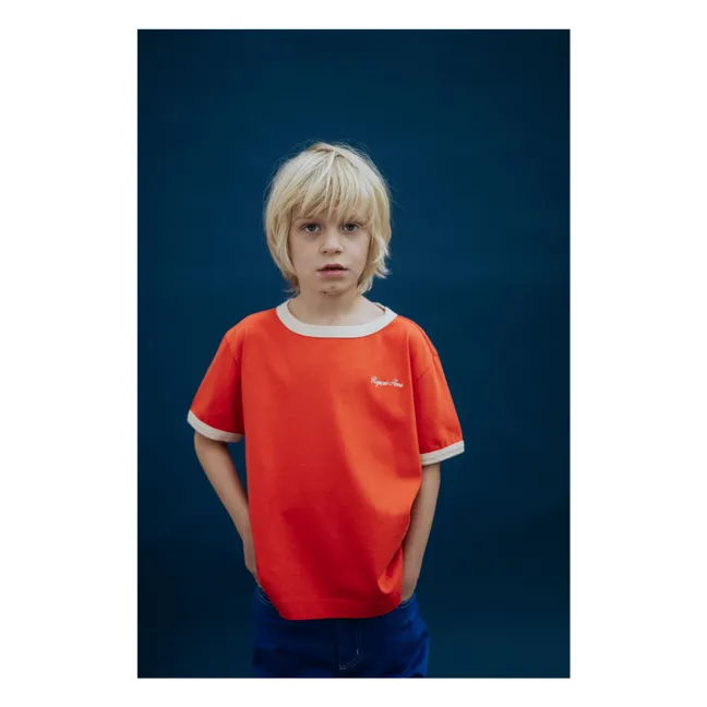 Camiseta de algodón ecológico | Naranja