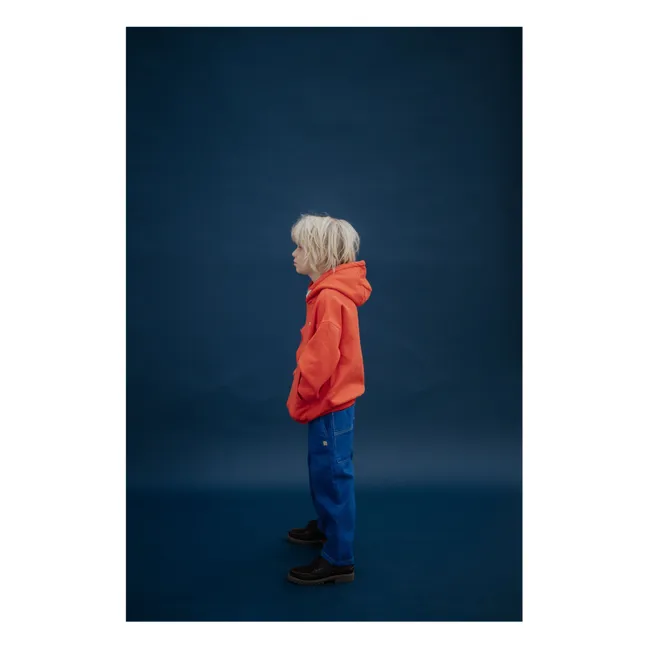 Sweat Logo Coton Bio | Orange