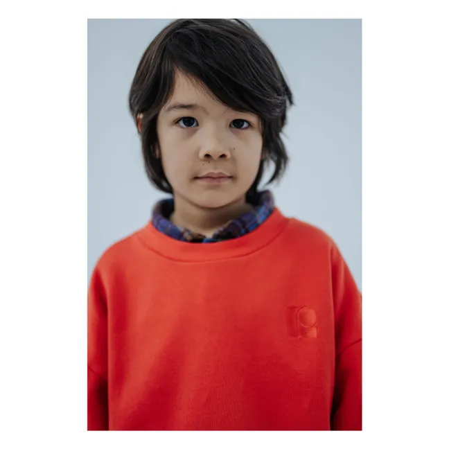 Sweat Cozydrop Coton Bio | Orange