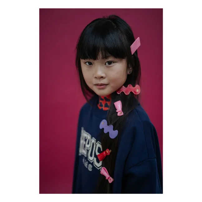 Barrette Squared | Rose