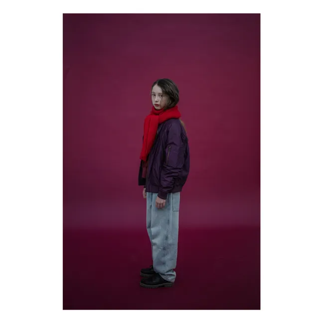 Bomber Fibres Recyclées | Violet