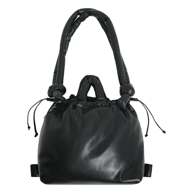 Bolso de piel vegana Ona | Negro